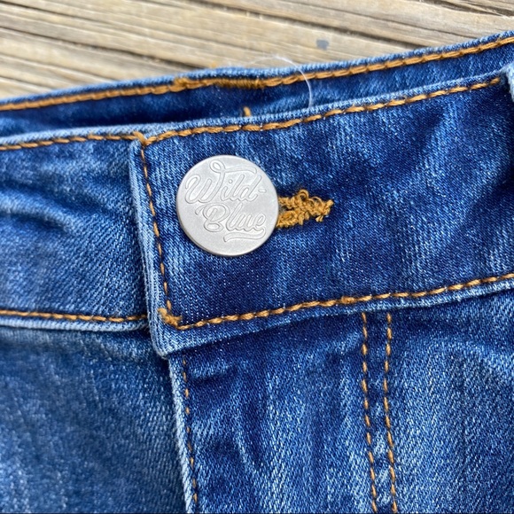 3/$25 || Wild Blue Denim Skirt - Picture 2 of 5